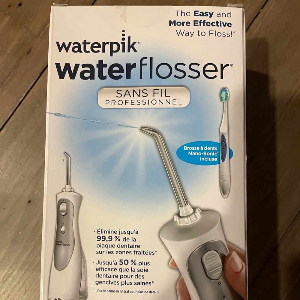Brand New Cordless Waterpik Water flosser